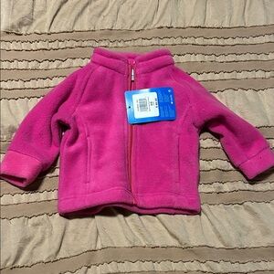 Columbia Bright Pink Fleece Jacket